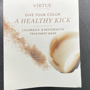 VIRTUE brand hair treatment sample